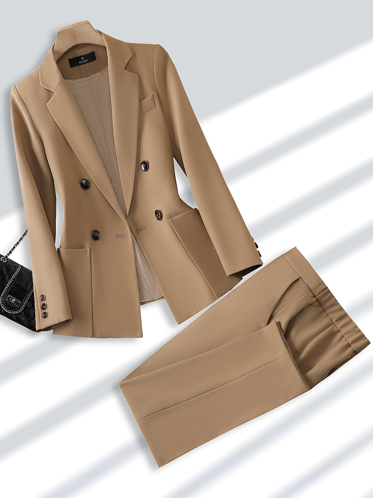 Women Formal Wear Winter - Blazer e calças para mulheres, calça