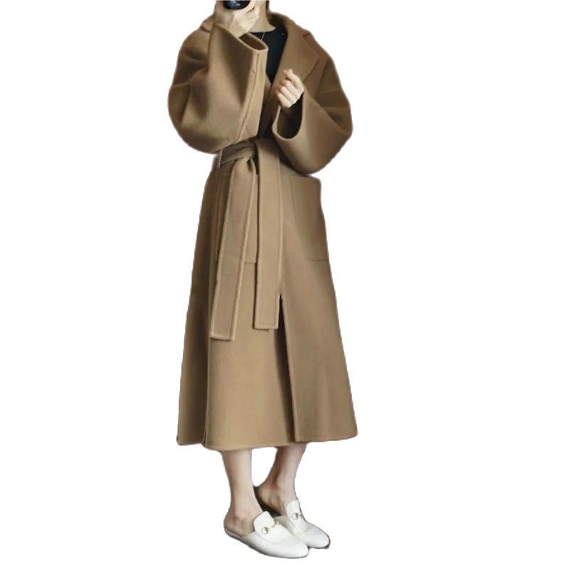 Women Formal Wear Winter - Casaco Longo Elegante Feminino 100% Lã