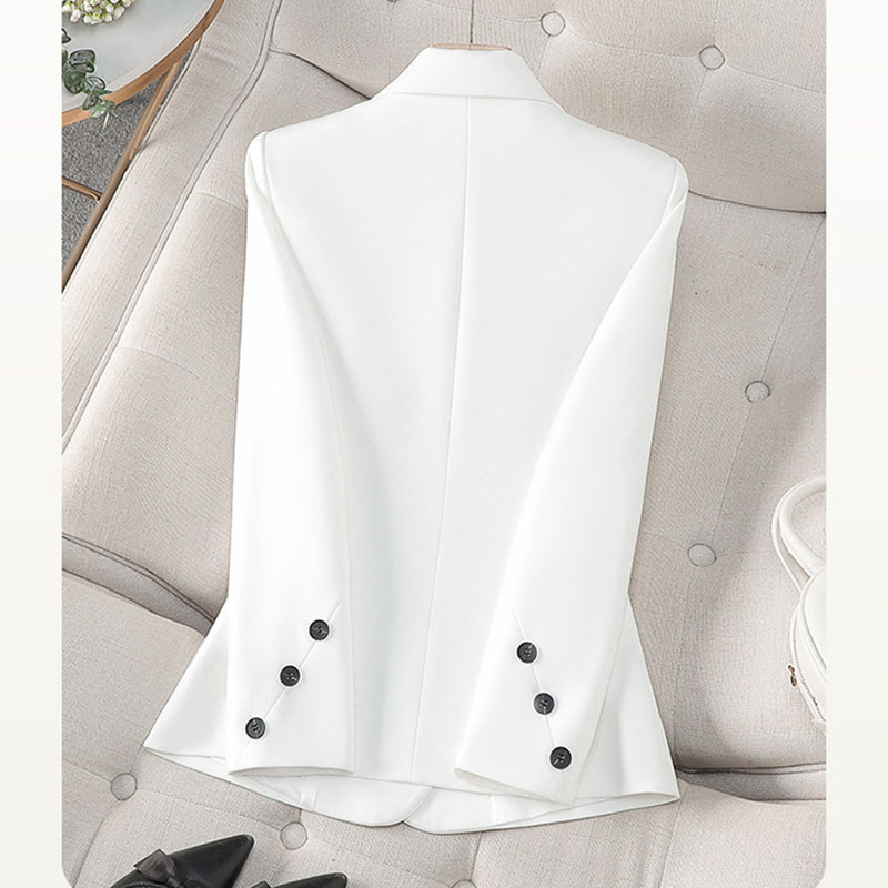 Women Formal Wear Winter - 2025 nova primavera outono branco preto