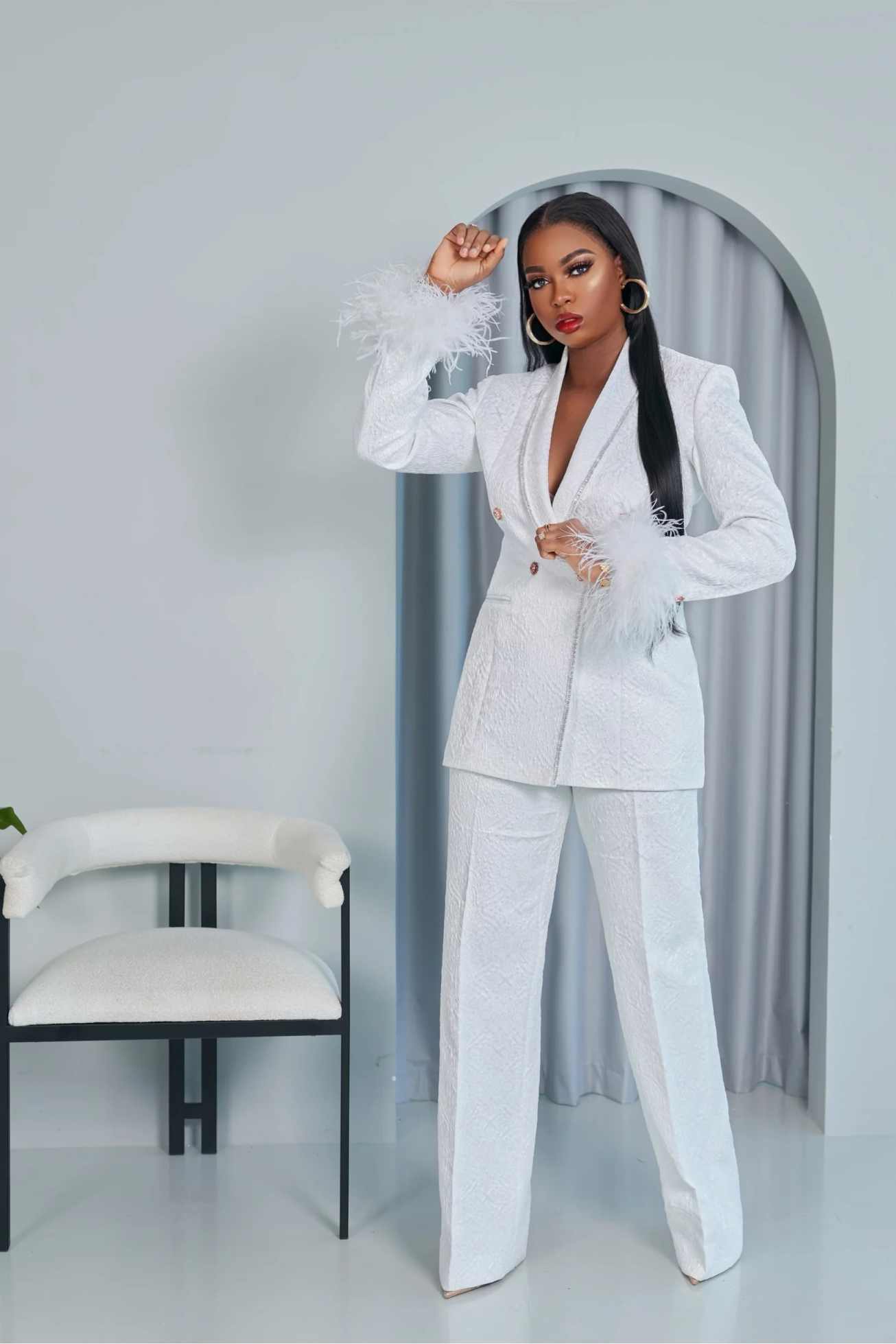 Women Formal Wear For Graduation - Conjuntos de Jaquetas Femininas Formais com