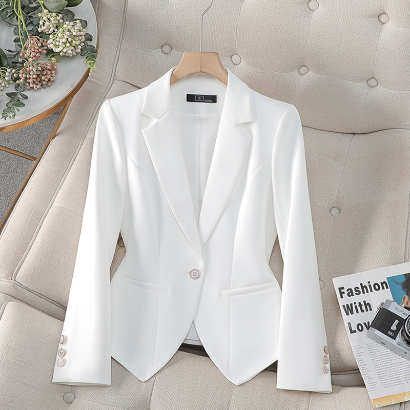 Novo Blazer Feminino Formal da - Women Formal Wear Winter avaliação e preço