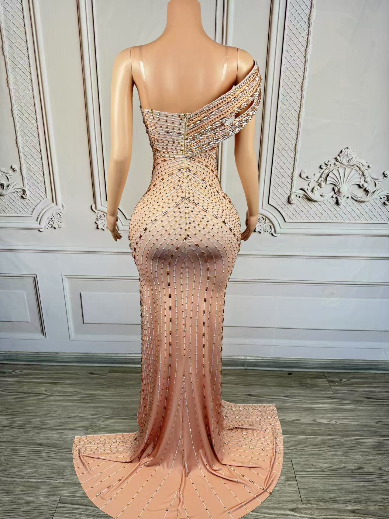 Xiangbin cristais brilhantes v - Women Formal Wear For Graduation avaliação e preço