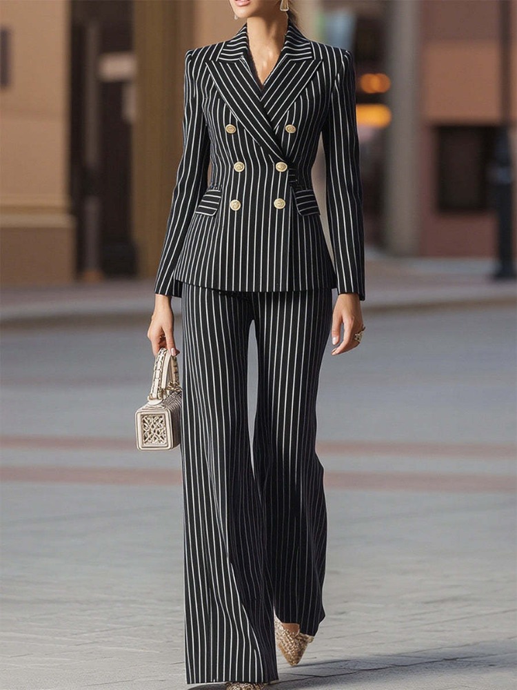 Conjunto Feminino de Blazer e  - Women Formal Wear Winter avaliação e preço
