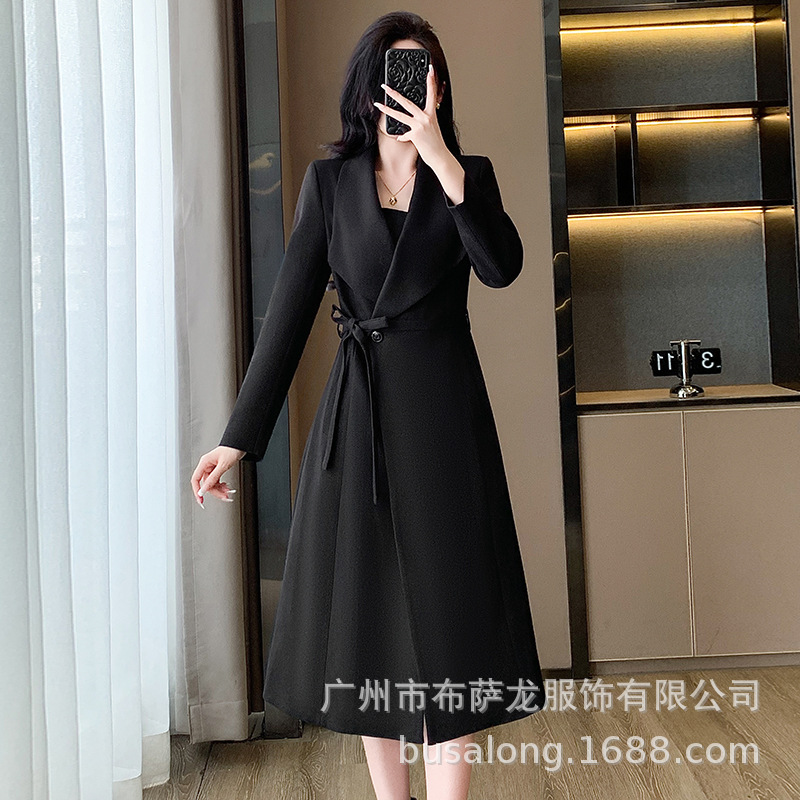 Novo Casaco Trench Feminino Ou - Women Formal Wear Winter avaliação e preço