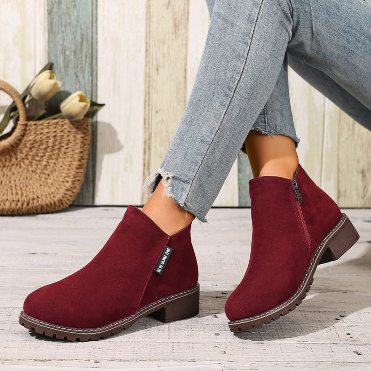 Botas Femininas de Outono Inve - Women Formal Wear Winter avaliação e preço