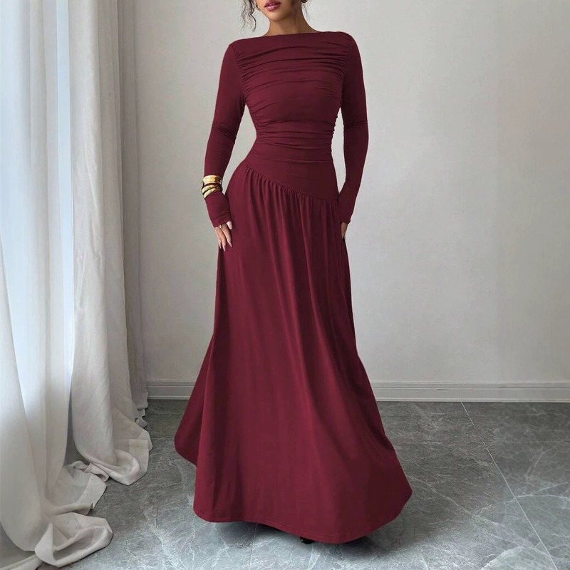 Vestidos Formais Elegantes par - Women Formal Wear Winter avaliação e preço