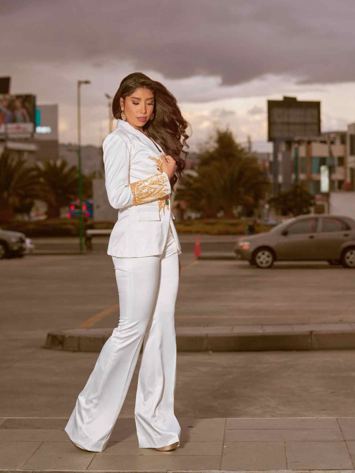 Conjunto de 2 Peças: Calças Fe - Women Formal Wear For Graduation avaliação e preço