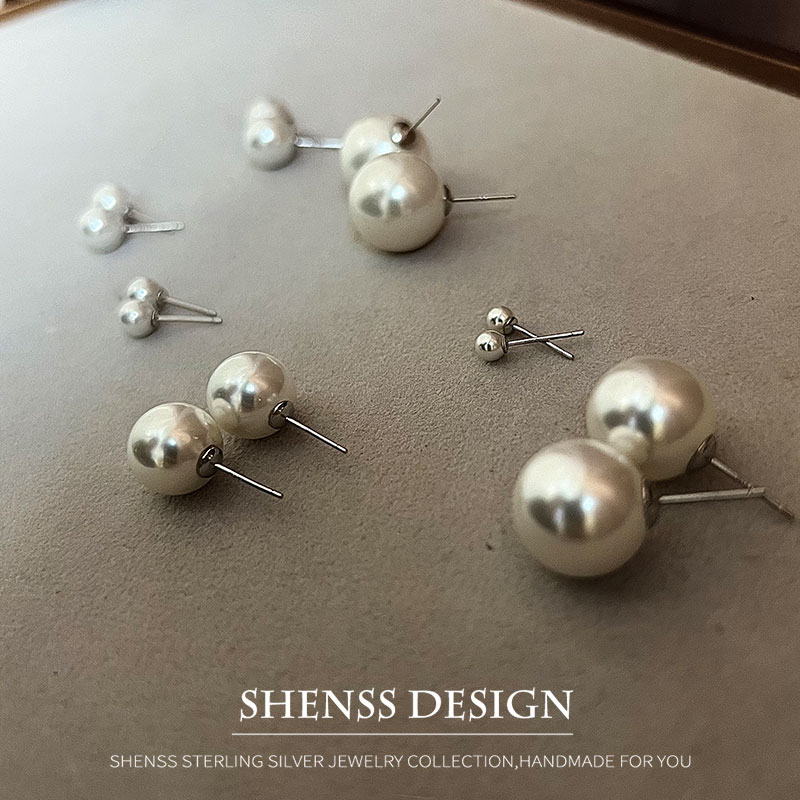 Imitação de pérola brincos de  - Pearl Earring Stud avaliação e preço