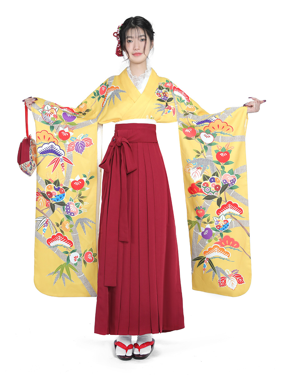 Conjunto de Kimono Japonês Fem - Women Formal Wear For Graduation avaliação e preço