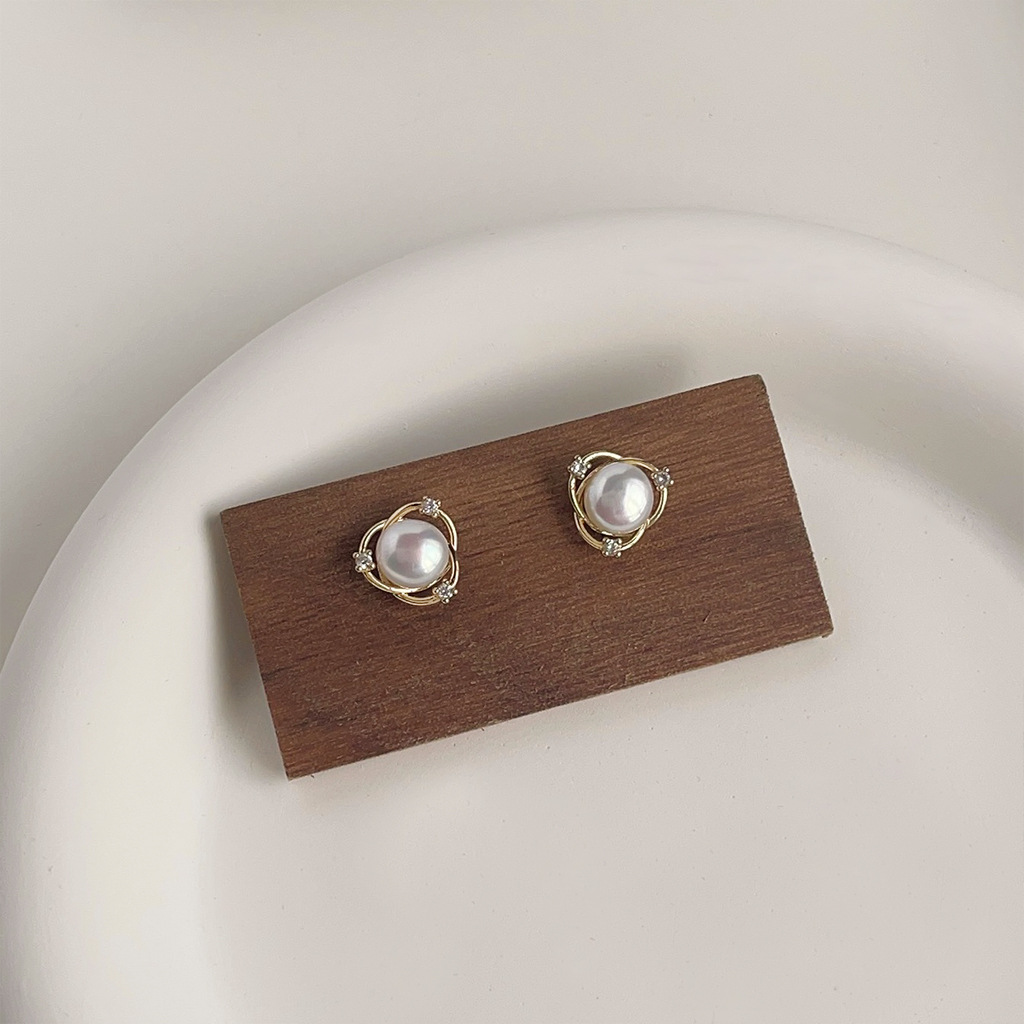 Acessórios DIY: Brincos de pér - Pearl Earring Stud avaliação e preço