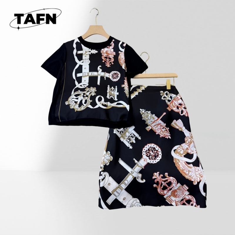 Conjunto Elegante de Duas Peça - Women'S Formal Evening Wear Tops avaliação e preço